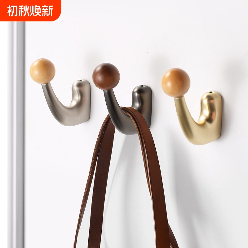 Creative Minimalist Wall-Mounted Single Hook for Entryway, Shoe Cabinet, or Grid Panel, with Drill Installation for Hanging Clothes and Hats Creative Minimalist Wall-Mounted Single Hook for Entryway, Shoe Cabinet, or Grid Panel, with Drill Installation for Hanging Clothes and Hats
