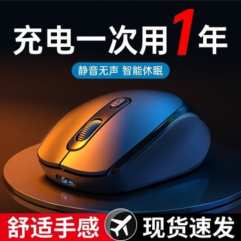 Bluetooth silent wireless mouse charging model for business