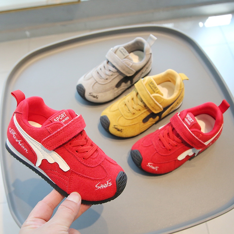 Children's Sports Shoes 2026 Spring and Autumn New Boys' Running Shoes Girls' Sneakers Soft-Soled Baby Training Shoes