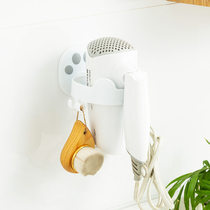 Hair Dryer rack-free bathroom toilet toilet storage rack wall-mounted hair dryer hanger air tube rack