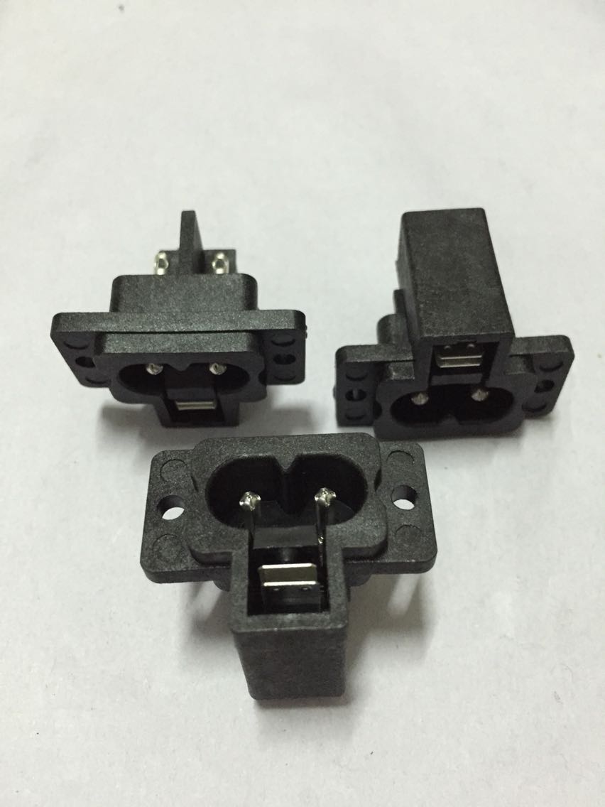 AS-208-VDE all copper 8-shaped socket 2 5A 250V tape recorder power socket brand new