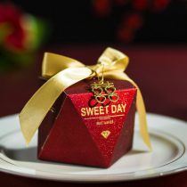 Morning Baroness (Diamond Box) Joy Sugar Box Ins Wind Wedding SUGAR BOX CREATIVE WEDDING SUGAR BOX GIFT BOX PAPER EMPTY BOX