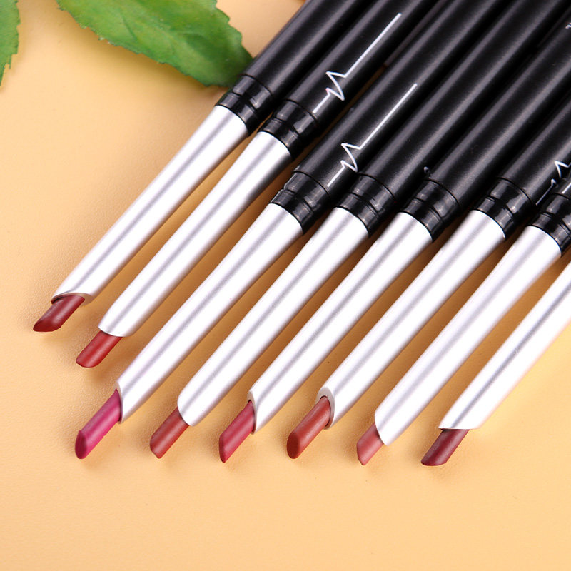 Maizhi Main Automatic Waterproof Persistent Women Tie Line No-stained Beginners with Sand Baked Lipstick Pen