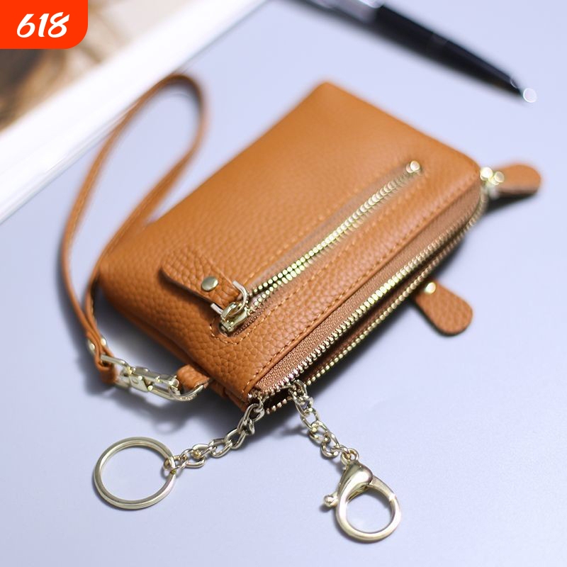New Multifunctional Ins-Style Handbag with Coin Purse, Compact Storage Bag, Simple Keychain, Two-In-One Coin and Key Holder New Multifunctional Ins-Style Handbag with Coin Purse, Compact Storage Bag, Simple Keychain, Two-In-One Coin and Key Holder