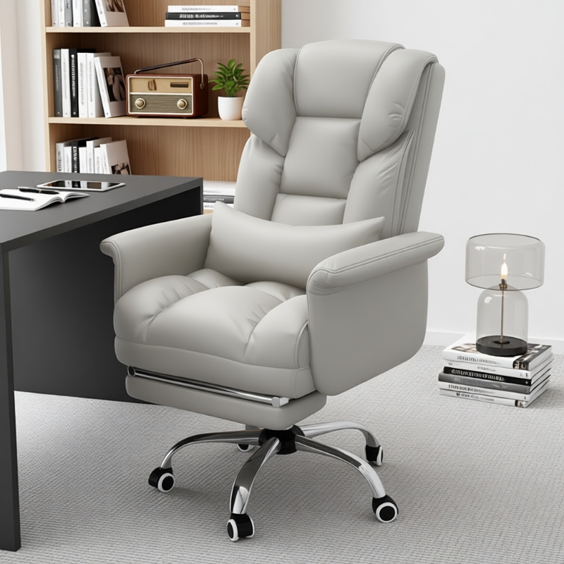 Computer Chair, Comfortable for Long Sitting, with Reclining Backrest, Executive Office Chair, Student Dormitory Home Chair, Streamer Chair, Gaming Chair Computer Chair, Comfortable for Long Sitting, with Reclining Backrest, Executive Office Chair, Student Dormitory Home Chair, Streamer Chair, Gaming Chair