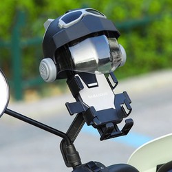 Electric car motorcycle mobile phone bracket Bubble Wrap anti-shake take-out rider battery car navigation bicycle bracket