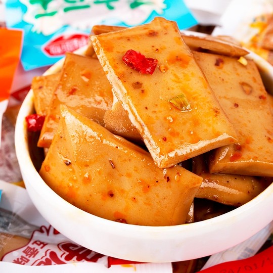 手磨豆干香辣零食五香味小包装散装休闲豆腐干豆制品零食