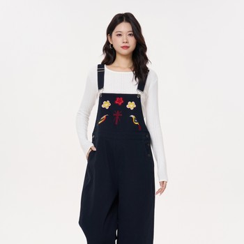 Maternity denim overalls autumn and winter clothing