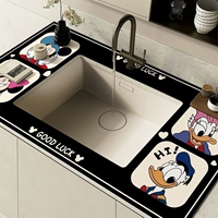 Washbasin absorbent pad diatom mud drain pad bathroom washstand faucet wash basin kitchen sink pad