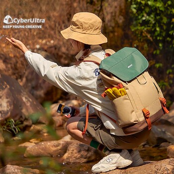 Light outdoor backpack for women, lightweight large capacity waterproof hiking computer backpack, sports travel school bag for men, good looks