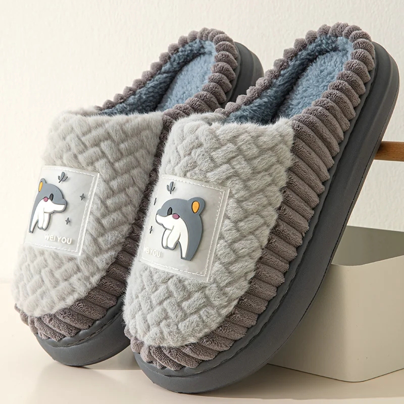 Large Size Cotton Slippers for Men for Winter Outdoor Wear 2026 New Style Indoor Home Thick-Soled Warm Non-Slip Plush Slippers for Men Large Size Cotton Slippers for Men for Winter Outdoor Wear 2026 New Style Indoor Home Thick-Soled Warm Non-Slip Plush Slippers for Men