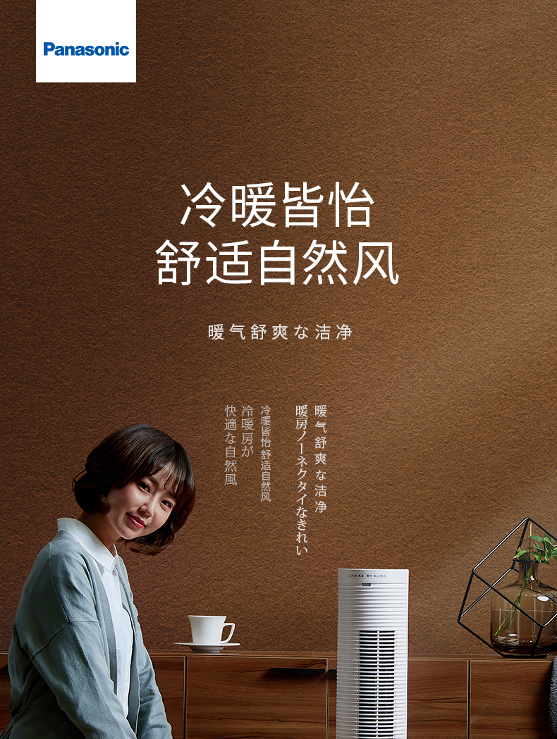 松下 暖风机 四档调温 图1
