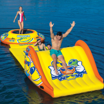 American imported WOWO water inflatable sofa drag circle Swimming pool entertainment and leisure toys Trampoline slide floating blanket