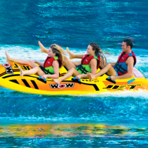 US imported wow Banana Boat water drag coil inflatable sofa yacht motorboat water surf floating row