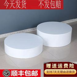 Live broadcast anchor painted platform internet celebrity platform round model platform wedding dress shop photography window clothing display stand