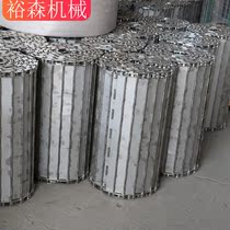 Custom 304 stainless steel chain plate conveyor belt food medicine delivery chain plate conveyor belt heavy conveying chain plate