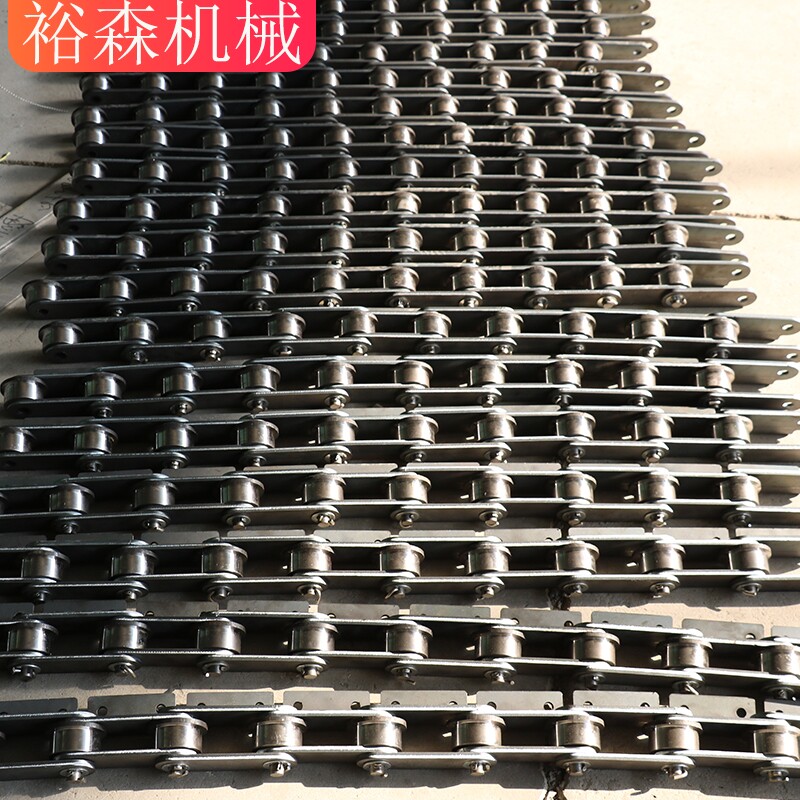 Customized carbon steel transmission chain 3 minutes 4 minutes 5 minutes 6 minutes 1 inch stainless steel single pitch roller conveyor industrial chain