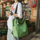 Сумка через плечо, вместительный и большой школьный рюкзак, шоппер, ремешок для сумки, сумка для путешествий, в корейском стиле, подходит для студента