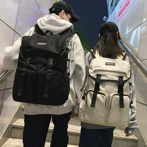 曼普森 Вместительный и большой рюкзак, сумка через плечо, модный ранец для путешествий, подходит для студента, в корейском стиле