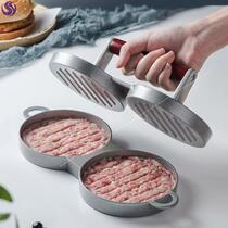 Burger mold pressed meat to make cake rice dumplet old-fashioned deep-fried abrasive round shrimp cake hamburger cake spoon rice
