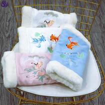 Warm hand-warming Hanfu ancient style sleeve tube in winter hand copy winter hand cover Zi Ming clothes accessories decoration fashion