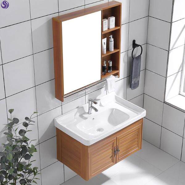 Bath Room Cabinet Nordic Style Toilet Terrace Wash Basin Cabinet Combined small family Type European washroom washstand Easy