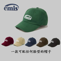emis hat men and women Summer Chauded duck tongue cap embellishes face-type explicit face hour Shang 100 hitch soft top baseball cap