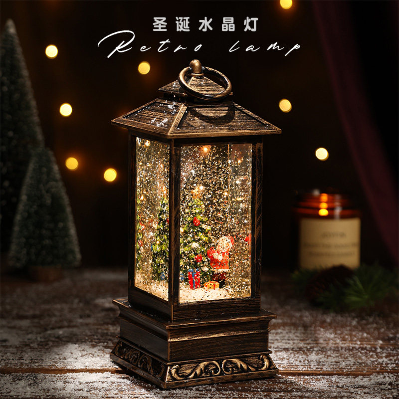 Christmas Presents Children Small Gift Santa Tree Small Night Light Decorations Hem Creative Gift Box Send Girls-Taobao