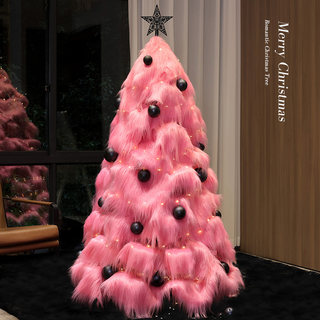 Premium pink christmas tree 2025 new package ornaments