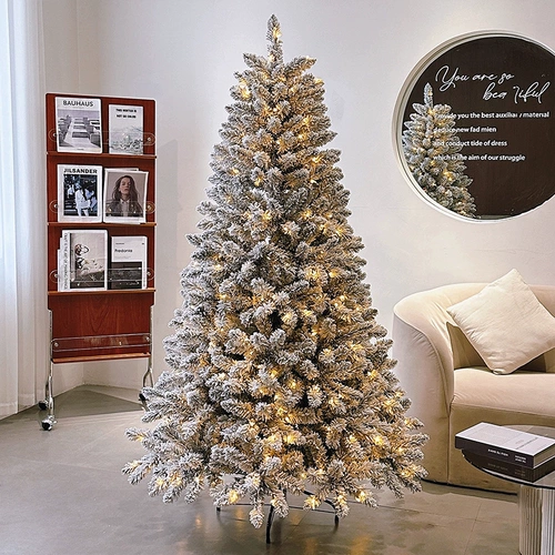 Рождество падает Белоснежка для мытья рождественская елка обнаженное дерево дом 1,2/1,5/1,8/3 м моделирование снега