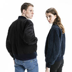 Куртка lacoste法国鳄鱼奥莱情侣装时尚双面穿短款外套outlets|bh9124