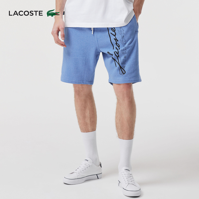 LACOSTE法国鳄鱼男装潮流运动休闲舒适宽松百搭短裤🩳解析