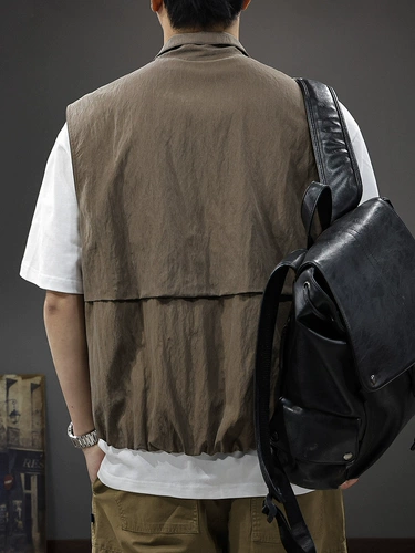 Весенний тонкий жилет для отдыха, куртка, в американском стиле