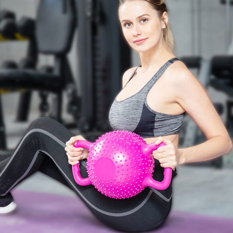 Yoga fitness kettle bell Household women squat binaural lifting pot dumbbell adjustable weight Yaling men's kettlebell