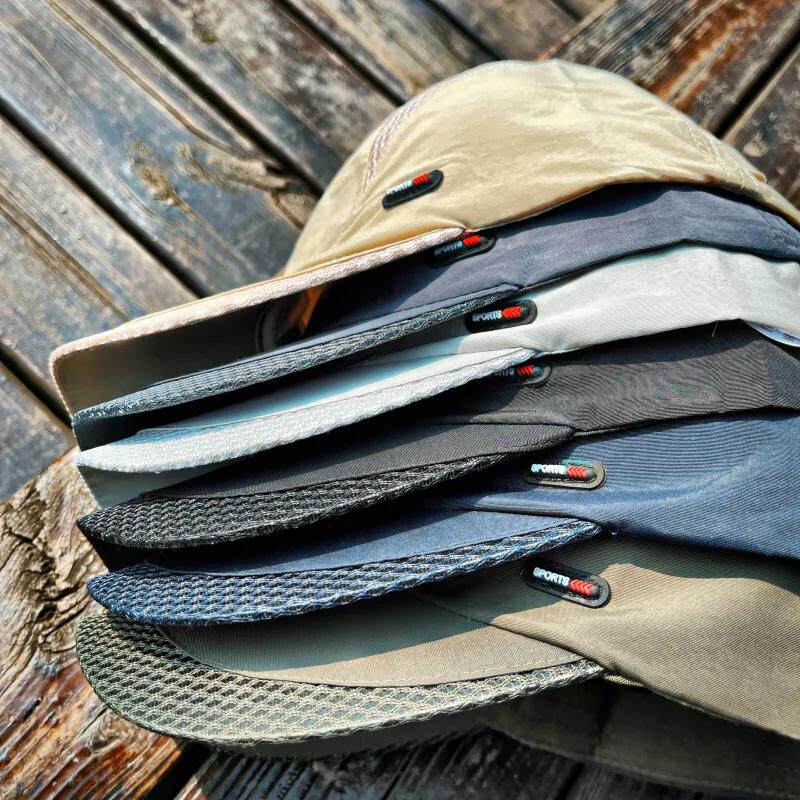 Cool summer outdoor travel sports couple baseball cap breathable peaked cap quick-drying sunscreen visor 8157