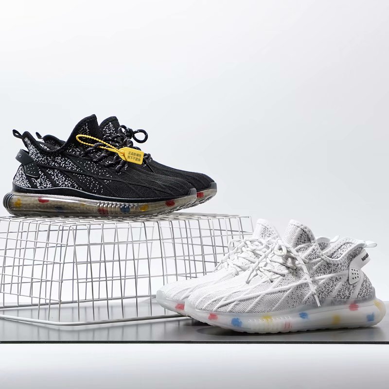 Summer will have to wear it with its breathable slow rebound spring summer men's fashion jelly bottom sports casual shoe boomer shoes