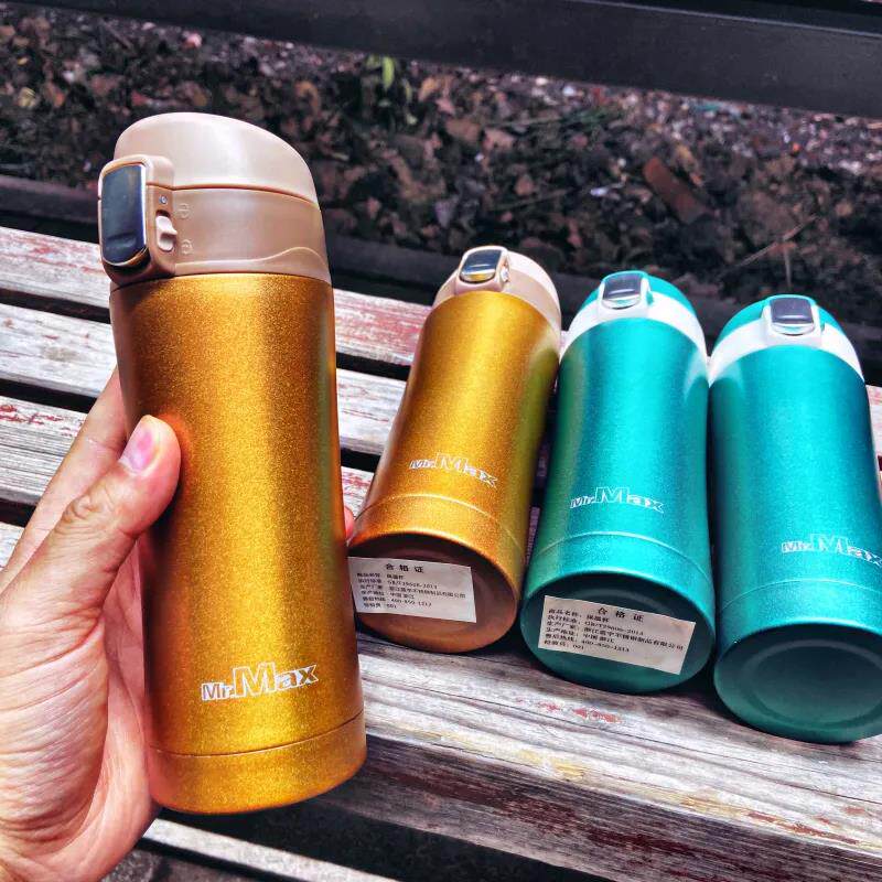 Welfare Old Iron Quick Loot Limited Earth Haute Gold 304 Stainless Steel Bounce Cup Lid Mini Insulated Cup 