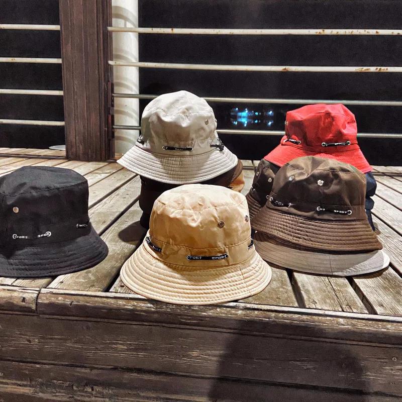 Clear cabin class staff two not many outdoor fisherman hat sunhat tide lovers Breathable Retro Sunscreen