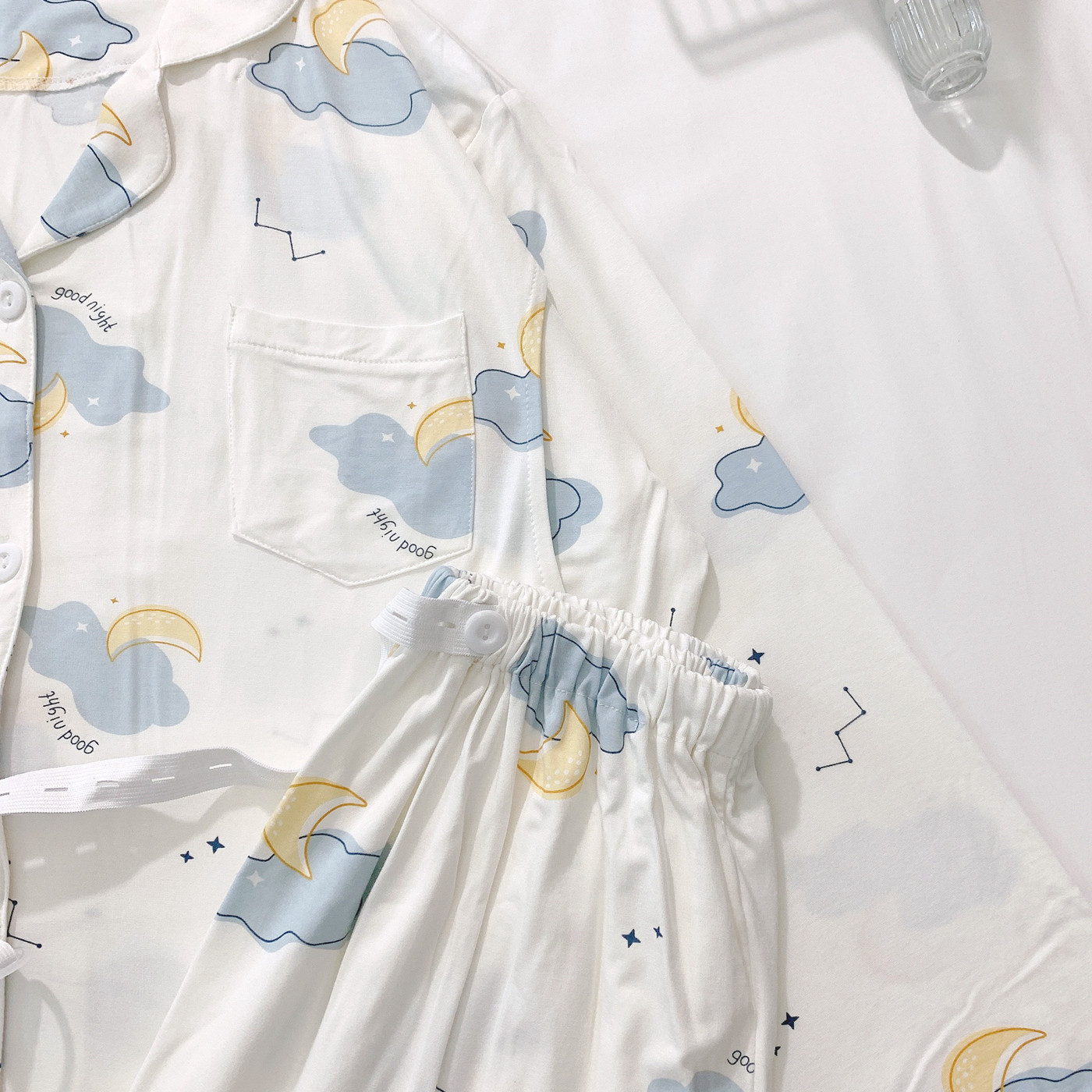 莫代尔睡衣女士夏季月子服日系春秋哺乳喂奶家居服套装两件套爆款详情6