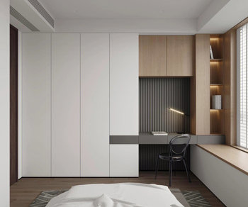 Whole house custom wardrobe cabinet shoe cabinet wine cabinet tv cabinet pure solid wood board wanhua hexiang board lulio pine board