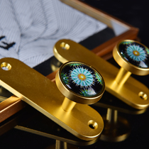 Window Trim Fixed Wall Hook High End Light Lavish Style Curtain Hook Accessories Wall Hook Villa Decorative Accessories Hanging curtains G134