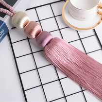 Han Style Brief class Curtains Hanging ball tying strap tying strap Tying Rope Home Living Room Curtain decoration Flow Su Danyu