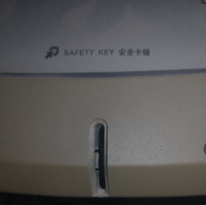 Old style Shuhua good family treadmill round card lock safety lock switch start key universal