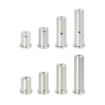 Hengyang Optical Diameter 25 4mm Stainless Steel Column with Bottom Base M4 Thread M6 Thread Hole Adjustment Height Support Frame PRS Series Optical Research Experiment Parts and Components