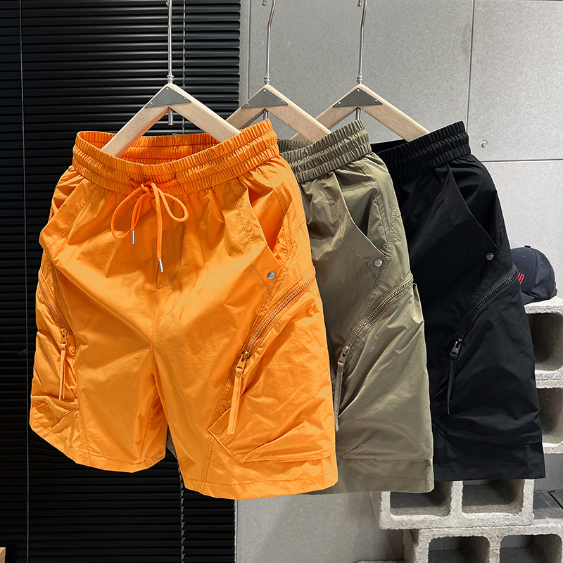 American Street Style Functional Large Pocket Cargo Shorts for Men, New Summer Trendy Brand High Street Casual Loose Shorts American Street Style Functional Large Pocket Cargo Shorts for Men, New Summer Trendy Brand High Street Casual Loose Shorts