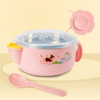 Зеленая 304 изоляционная чаша+зеленая ложка+всасывающая чашка