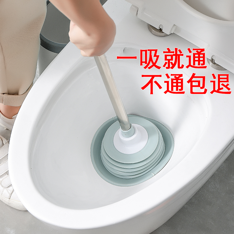 A Suction Tool That Clears Blockages in Toilets and Drains with Just One Pull, a Magic Tool for Unclogging Toilets and Drains