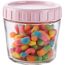 Может быть наложены с крышкой запечатывает кухонные баки прозрачные банки Home Candy Jar Glass Fandy Bots
