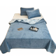 Pure cotton baby velvet bed cover
