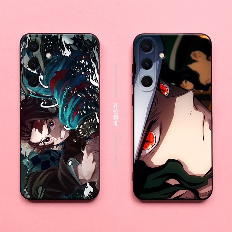 Anime – Demon Slayer Matte Soft Silicone TPU S24, S24 Plus, S24 Ultra, S23, S23 Plus, S23 Ultra, S22, S22 Plus, S22 Ultra
